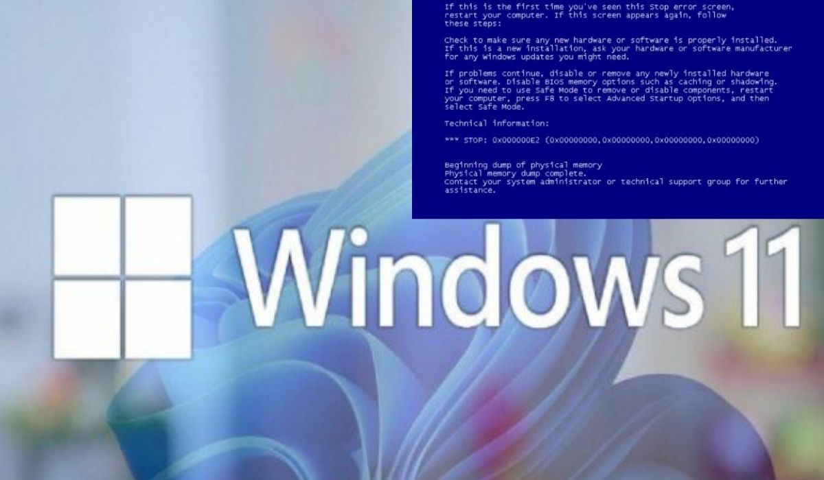 Alerta Regresa A Windows La Pantalla Azul De La Muerte