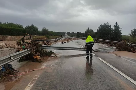 Aemet activa la alerta roja en Madrid debido a la DANA