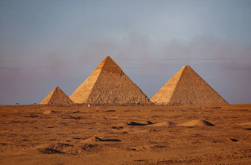 Los 10 mejores destinos de arte en el mundo: Pirámides de Giza