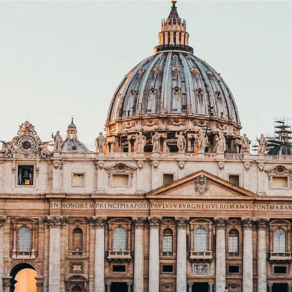 Basílica de San Pedro, en el Vaticano, Roma