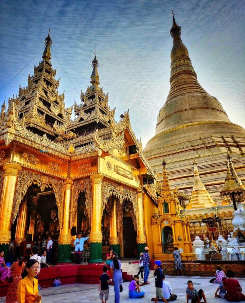 La Pagoda Shwedagon en Myanmar 
