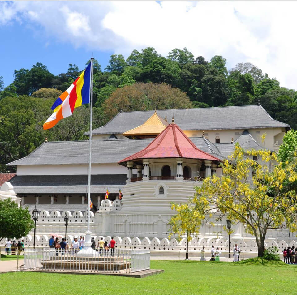 El Templo del Diente de Buda, en Sri Lanka