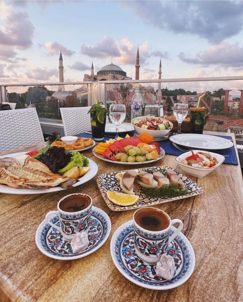 Dónde comer en Estambul: Seven Hills Restaurant