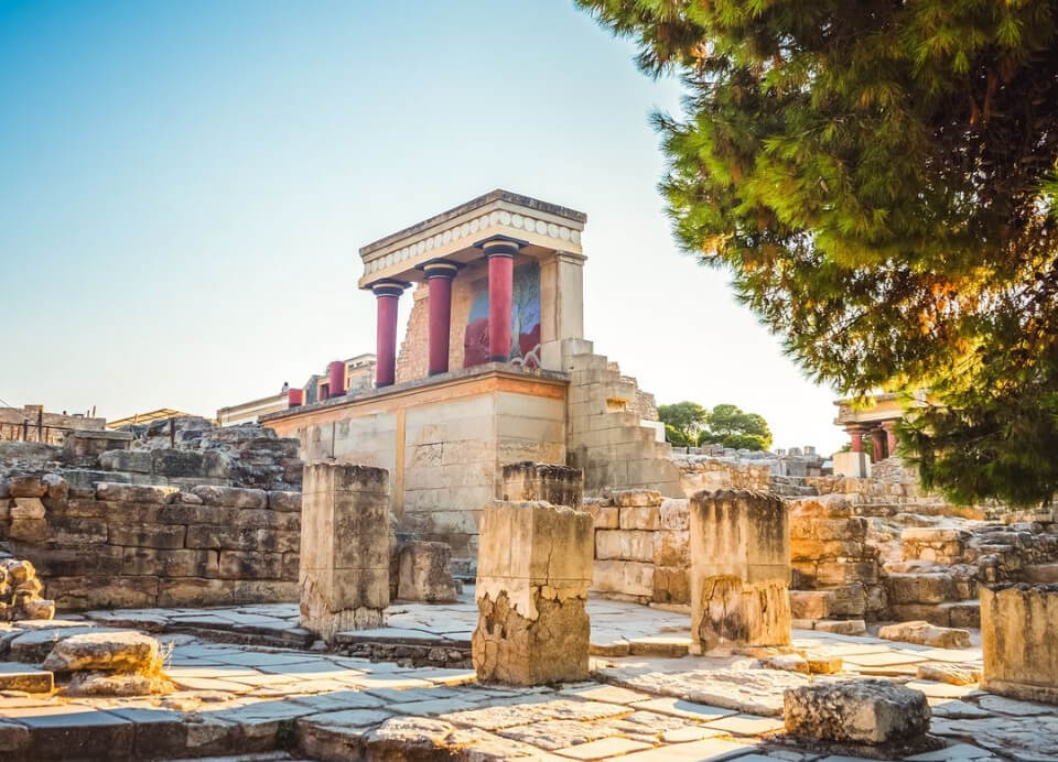 Los 10 mejores destinos arqueológicos del mundo: Palacio Minoico, Knossos, Creta