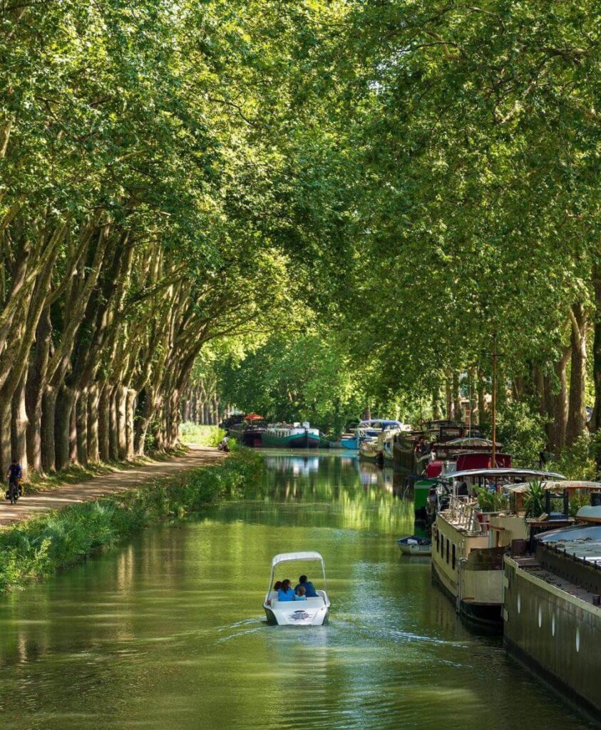 Visitar Toulouse: Paseo en barco por el Canal du Midi