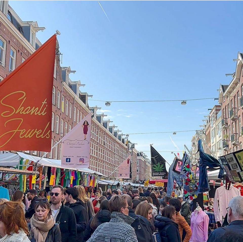 Un día en Ámsterdam: ir al Mercado Albert Cuyp