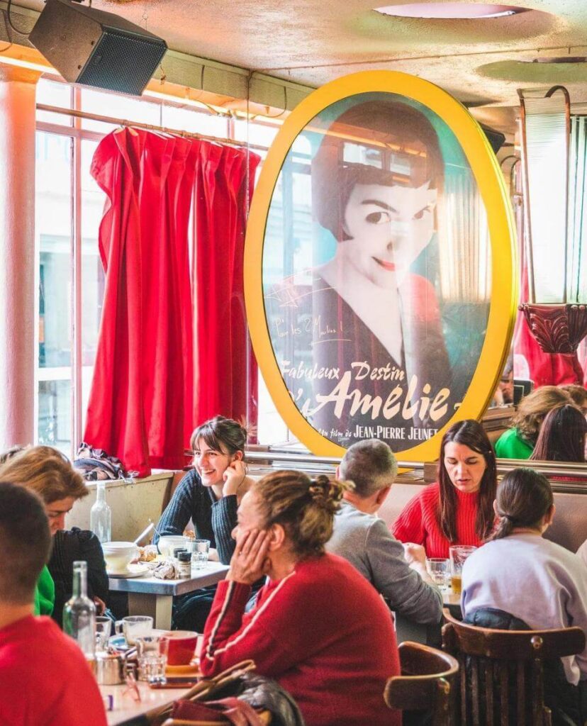 Café des Deux Moulins en Montmartre