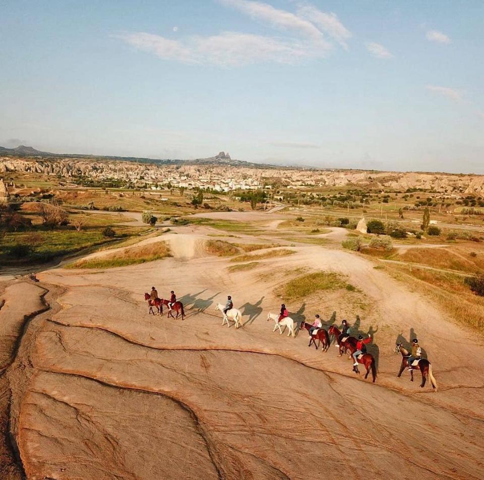 Qué hacer en Capadocia: Cabalgata al atardecer