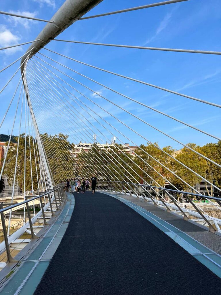 Puente de Calatrava en Bilbao