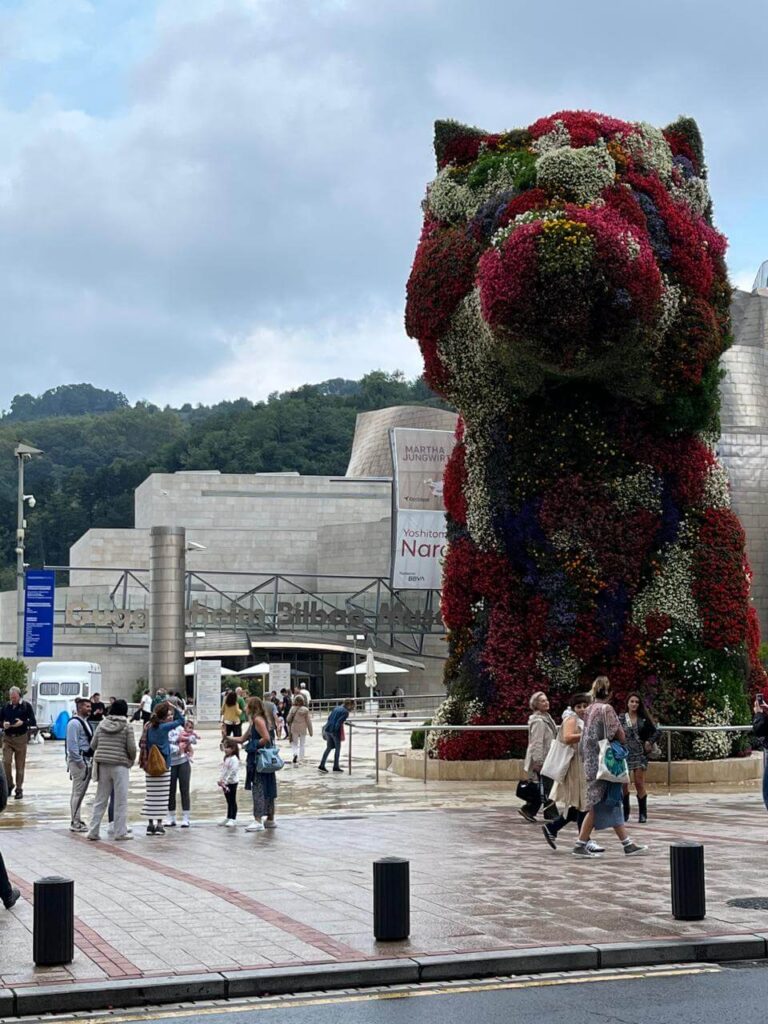 Puppy, en el Museo Guggenheim