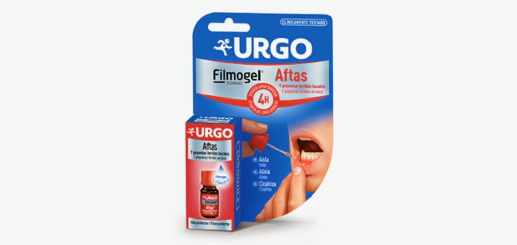 Urgo Aftas Filmogel, solución innovadora para las lesiones bucales