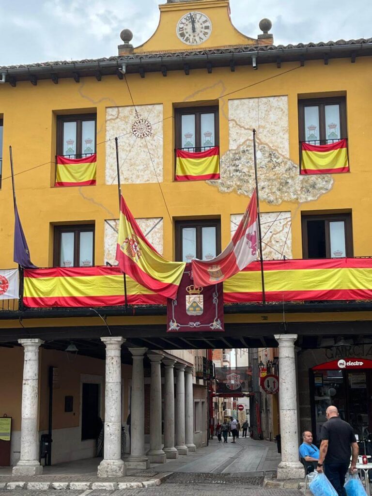 Plaza mayor de Tordesillas