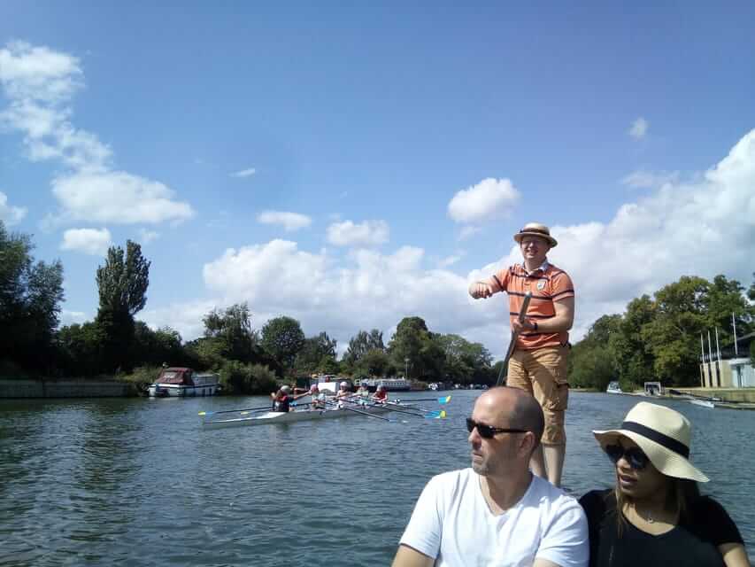 Punting en el río Cherwell