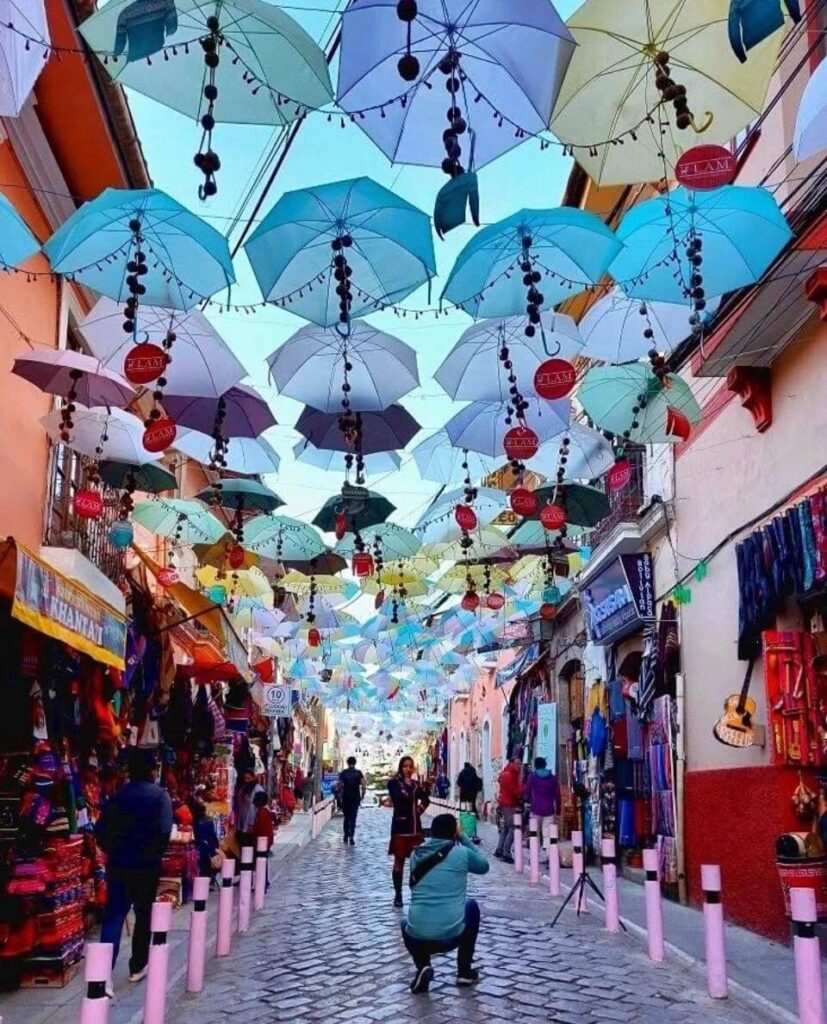 Mercado de las Brujas, en La Paz